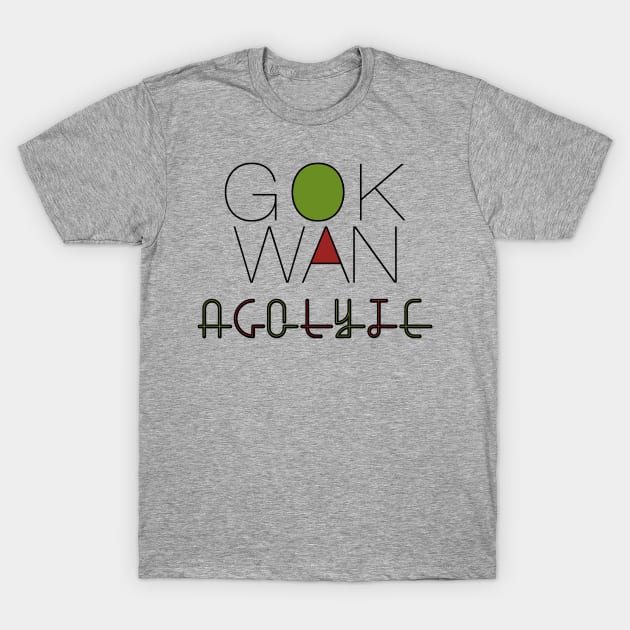 Gok Wan Acolyte T-Shirt by Spiralpaper